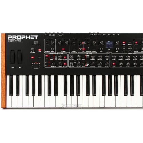  Sequential Prophet Rev2 16-voice Analog Synthesizer