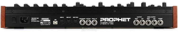 Sequential Prophet Rev2 16-voice Polyphonic Analog Synthesizer Module Demo