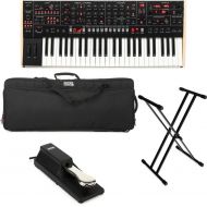 Sequential Trigon-6 6-voice 49-key Polyphonic Analog Synthesizer Stage Bundle