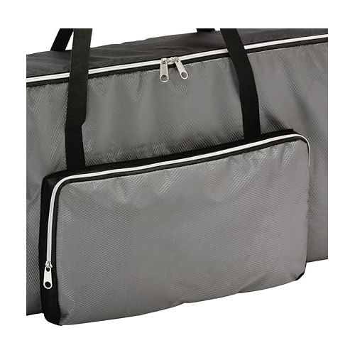  Sc-ek/Pa Soft Carry Case for Korg EK50 or PA300 Series Keyboards (or Similar) -Grey/Black (SCEKPA-GRBK)