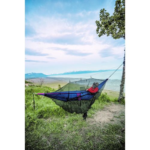  Serac [#1 Hammock Mosquito Net] Camping Hammock Bug Net - Perfect for Backpacking, Camp and Travel