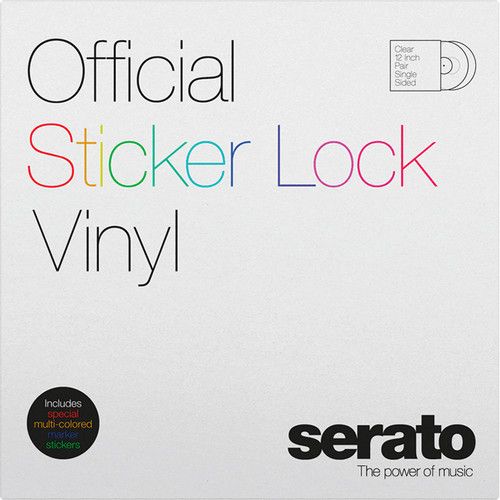  Serato Sticker Lock Vinyl 12