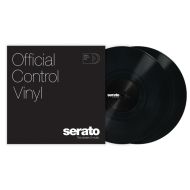 Serato 12 inch Control Vinyl Pair - Solid Black