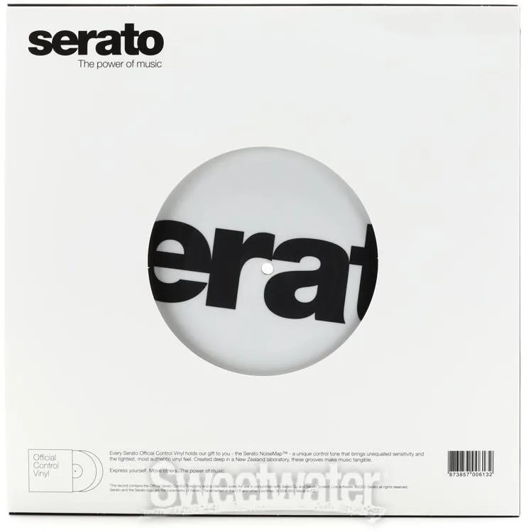  Serato 12 inch Control Vinyl Pair - Serato Logo Picture Disc