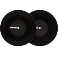 Serato 7 inch Control Vinyl Pair - Solid Black