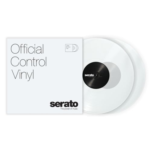  Serato 12 inch Control Vinyl - Black & Clear