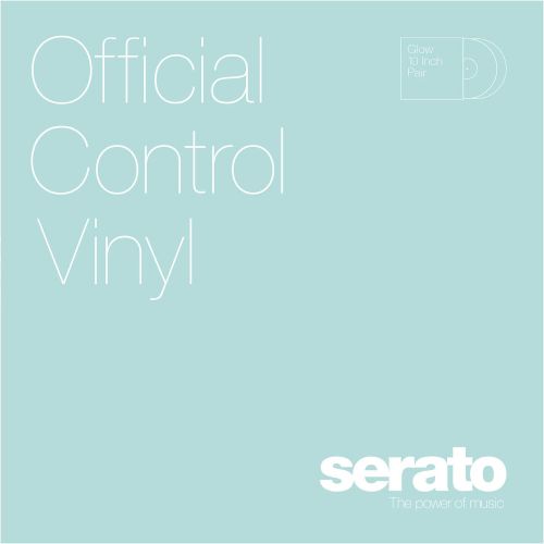  [아마존베스트]Serato Control 10 Inch Standard Colours Glow in the Dark Vinyl Pack of 2