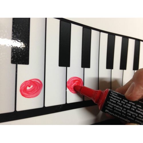  Serendipity World Music Sheet Magnetic Soft Roll Score Staff Notation 5 Line Noligraph Keyboard Piano