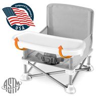 [아마존베스트]SereneLife Baby Seat Booster High Chair - Portable Toddler Booster Seat -Lightweight Easy Travel Pop-n-Sit...
