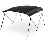 SereneLife Waterproof Boat Bimini Top Cover, Canvas Sun Shade Boat Canopy -1