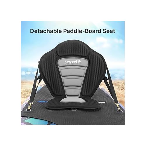  Detachable Universal Paddle-Board Seat + Air Pump for Inflatables