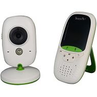 [아마존베스트]SereneLife Video Baby Monitor Dual System w/ Temperature Thermometer Sleep Camera, Dedicated 2” Digital Color Screen Rechargeable Battery, Audio Speaker and Portable Mobile Clip -