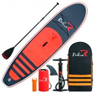SereneLife Rokia R 10.6 Feet Inflatable SUP Stand Up Paddle Board (6 Inches Thick) iSUP for Fitness, Yoga, Fishing on Flat Water