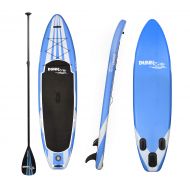 SereneLife Dunnrite Products Blue and White Stand up Paddle Board …