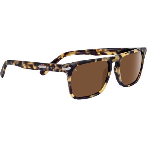  Serengeti Large Carlo Polarized Drivers Sunglasses, Tortoise