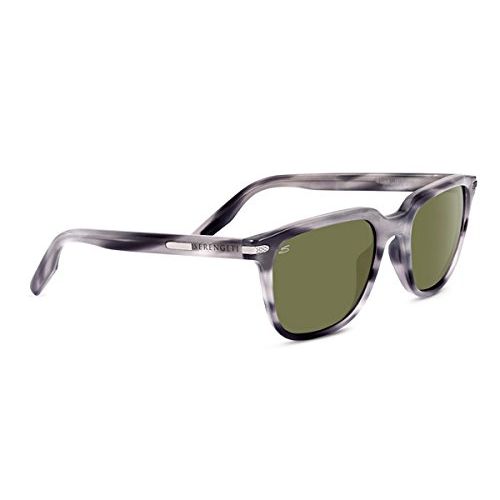  Serengeti 8475 Mattia Polarized 555NM Sunglasses, Feather Gray