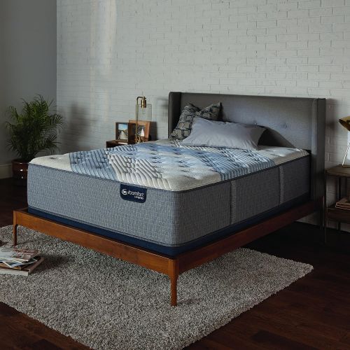  Serta Icomfort 500822051-1060 Icomfort Hybrid 14 Blue Fusion 1000 Luxury Firm Bed Mattress Conventional, King, Gray