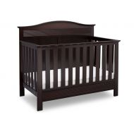 Serta Barrett 4-in-1 Convertible Baby Crib, Dark Chocolate