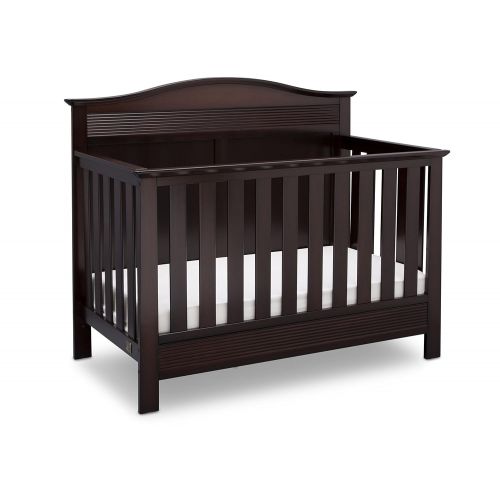  Serta Barrett 4-in-1 Convertible Baby Crib, Dark Chocolate