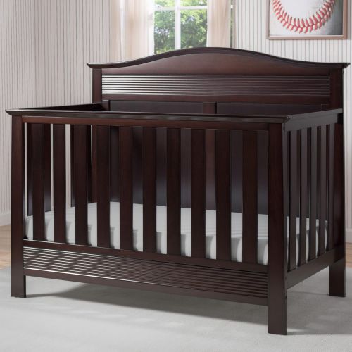  Serta Barrett 4-in-1 Convertible Baby Crib, Dark Chocolate