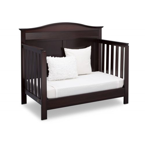  Serta Barrett 4-in-1 Convertible Baby Crib, Dark Chocolate