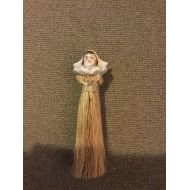 /Serusaert Antique Half Doll Broom