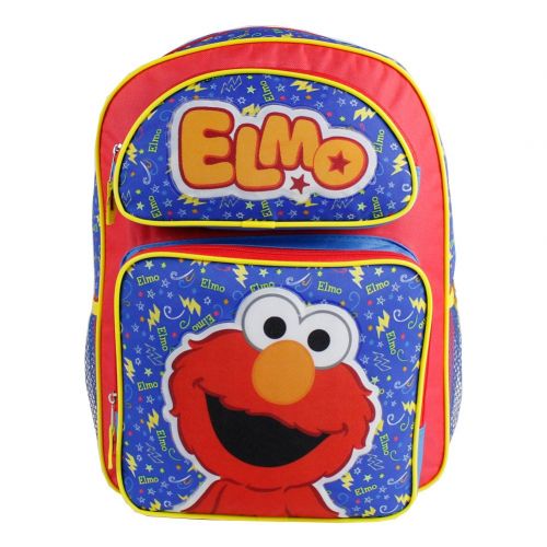  Sesame Street Elmo 16 Large Backpack School Bag