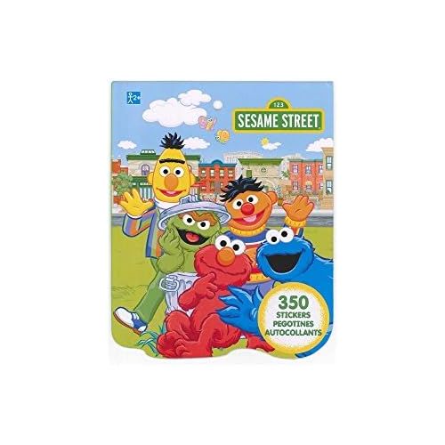  [아마존베스트]Sesame Street Sticker Book for Kids (over 350 stickers)-1 PACK