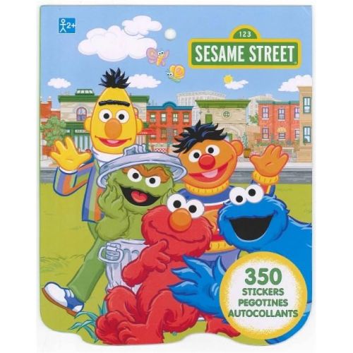  [아마존베스트]Sesame Street Sticker Book for Kids (over 350 stickers)-1 PACK