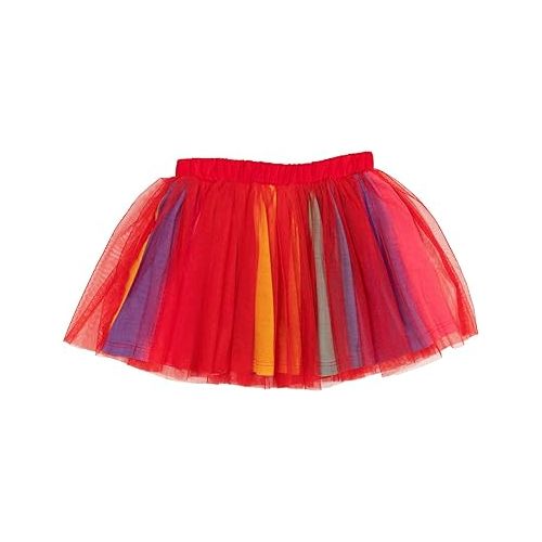 Sesame Street Elmo Abby Cadabby T-Shirt Tulle Skirt and Scrunchie 3 Piece Outfit Set Infant to Little Kid