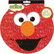 Sesame Street Shaped Sticker Book, Over 300 Stickers, 4 Sheets, Elmo