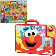 SESAME STREET Elmo’s Learning Letters Bus Activity Board, Preschool Learning and Education, Kids Toys for Ages 2 Up by Just Play