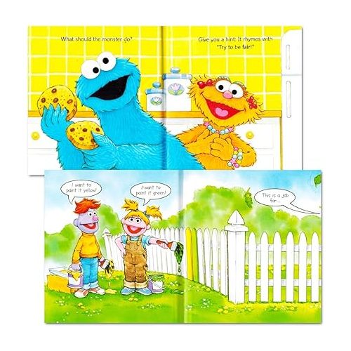  Sesame Street Elmo Manners Books for Kids Toddlers - Set of 8 Manners Books