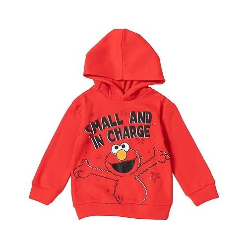  Sesame Street Elmo Cookie Monster Fleece Pullover Hoodie and Pants Outfit Set Infant to Toddler