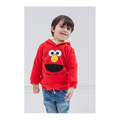  Sesame Street Elmo Abby Cookie Monster Fleece Pullover Hoodie Infant to Little Kid