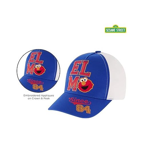 Sesame Street Boys' Elmo Toddler Baseball Hat