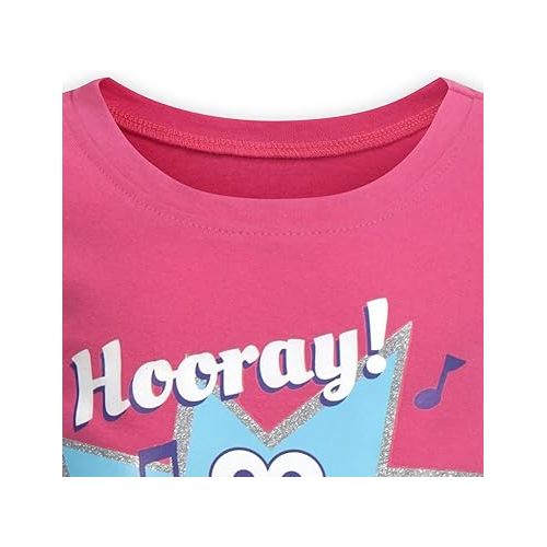  Sesame Street Elmo Girls’ Birthday T-Shirt for Infant and Toddler - Red