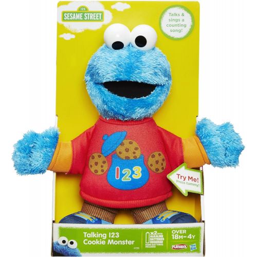  [아마존베스트]Sesame Street Talking 123 Cookie Monster Figure