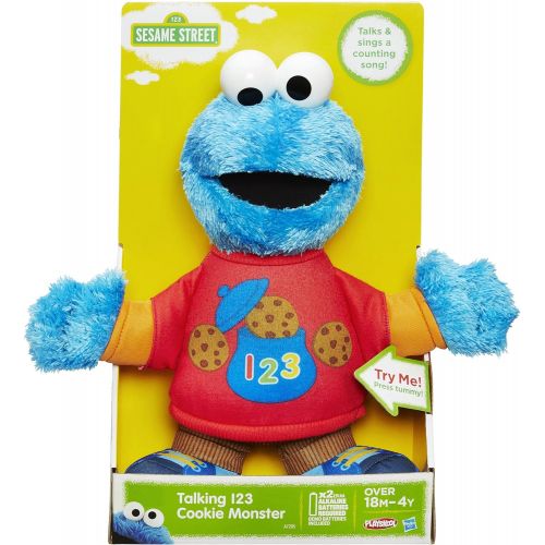  Sesame Street Talking 123 Cookie Monster Figure