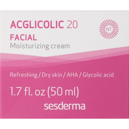  Sesderma Acglicolic 20 Moisturizing Cream, Fuchsia, 1.7 oz.
