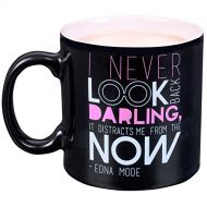 Seven20 Disney Pixar Incredibles Edna Mode Ceramic Coffee Mug - I Never Look Back, Darling. It Distracts Me From The Now - 20 oz