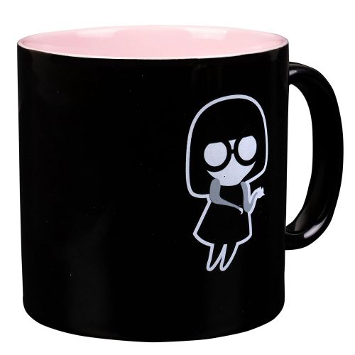  Seven20 Disney Pixar Incredibles Edna Mode Ceramic Coffee Mug - I Never Look Back, Darling. It Distracts Me From The Now - 20 oz