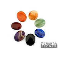 SevenSoulsCrystals 7 Chakra Worry Stone Set