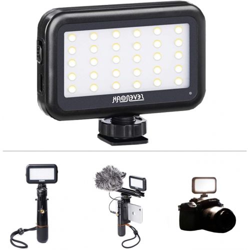  Sevenoak Adjustable 30 LED Video Light, Portable LED Dimmable Lamp for Canon Nikon Camcorder DSLR Camera Smartphone Lighting