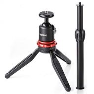 Sevenoak Phone Tripod Stand & Selfie Stick Tripod with 360° Panning Ball & Extendable Grip for Canon Nikon DSLR Camera GoPro iPhone 12,11/Xs, Galaxy S10/S9/S9 YouTube Podcast Video Livestre