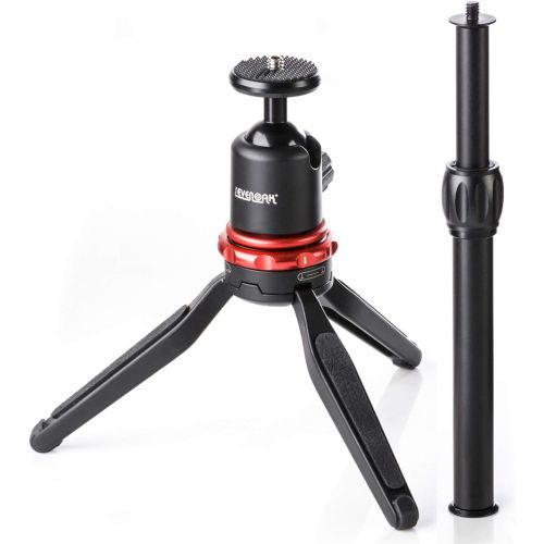  Sevenoak Phone Tripod Stand & Selfie Stick Tripod with 360° Panning Ball & Extendable Grip for Canon Nikon DSLR Camera GoPro iPhone 12,11/Xs, Galaxy S10/S9/S9 YouTube Podcast Video Livestre