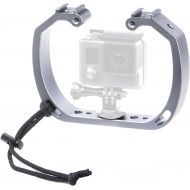 Sevenoak Aluminum Alloy Micro Film Making kit Video Cage Diving Rig Stabilizer SK-GHA6 & GoPro Mount Adapter Action Cameras GoPro Hero3 3+ 4 5 6 Action Cameras Underwater Video & P
