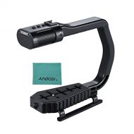 Sevenoak MicRig Stereo Video & Audio Recording Grip with Microphone 1 Stop Solution for DSLRs Camcorders Action Cameras Smartphones