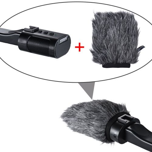  Sevenoak MicRig Stereo Video & Audio Recording Grip with Microphone 1 Stop Solution for DSLRs Camcorders Action Cameras Smartphones