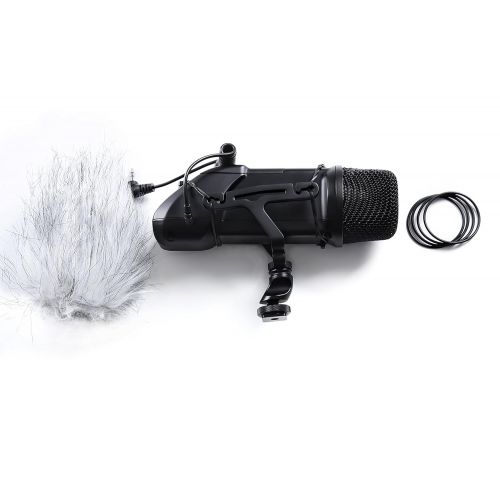  Sevenoak SK-SVM30 Alloy Stereo PRO Video Microphone with Deadcat, Shockmount, Soft & Hard Cases for DSLR Cameras and Camcorders